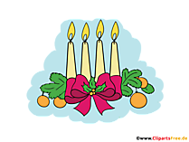 4. Advent - Illustrationen, Bilder und Grafiken