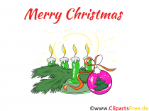 4 Advent Bild, Clip Art, Grafik