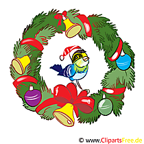 Adventkranz Illustration, Bild, Clipart, Cartoon gratis