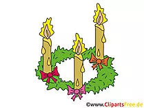 ມາເຖິງ wreath clipart