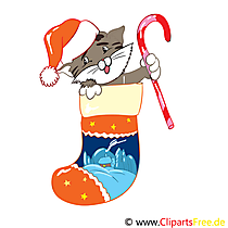Adventssocken Bild-Clipart gratis