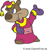 Bear Clip Art, Cartoon, Image, Illustration