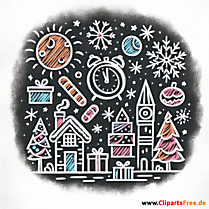 Clipart Silvester