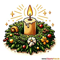 Clipart za 1. Advent