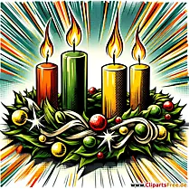 Clipart za 4. Advent