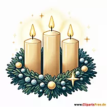 Clipart za treći advent