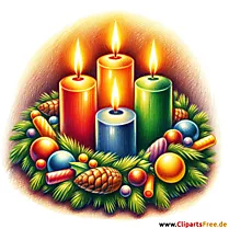 Clipart za četvrti advent