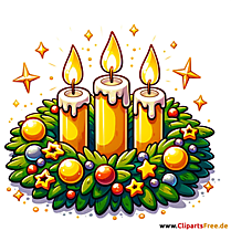 Tredje advent illustration