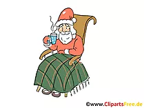 Cartwn Santa Claus, cliplun, llun, graffig
