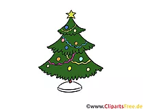 O ilustrasyon ng Christmas tree, larawan, clip art, graphics