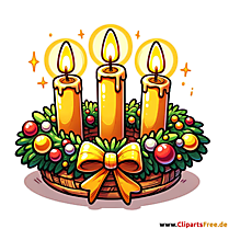 PNG clipart til advent