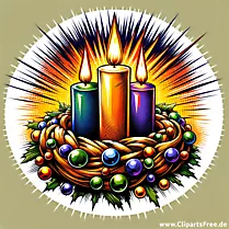 Lijepa slika za advent