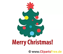 Larawan ng Christmas tree, clip art, larawan, graphic, ilustrasyon nang libre