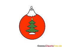 Weihnachtsbaumschmuck Bild, Illustration, Clipart