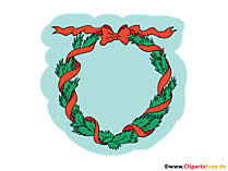 Weihnachtskranz zum Advent Illustration, Bild, PNG Clipart