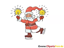Santa Claus irudiak, gifak, grafikoak, cliparts dibertigarriak