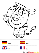 Sprachmalbuch Tiere - Fremdsprachen lernen mit Kindern