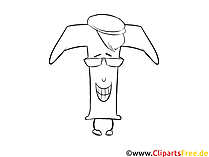 T Alphabet zum Ausdrucken und Ausmalen