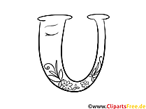 U Ausmalbilder Alphabet