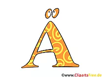 Ä Arbeitsblätter für die Grundschule mit Buchstaben
