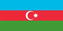 Aserbaidschan Flagge - Bilder mit Fahnen kostenlos
