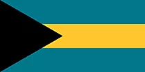 Bahamas Fahne - Bilder mit Weltflaggen für Schulunterricht
