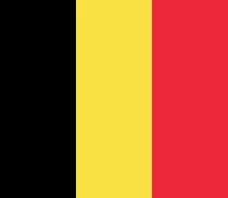 Belgische Flagge Bild zum Drucken