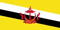 Brunei Fahne - Weltfahnen für Schulunterrischt