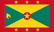 Grenada Flagge kostenlos zum Drucken