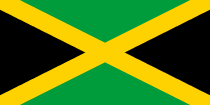 Jamaika Flagge zum Drucken