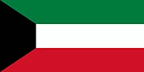 Kuwait Fahne Bild zum Drucken
