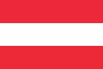 Österreich Fahne - Flaggen Länder zum Drucken