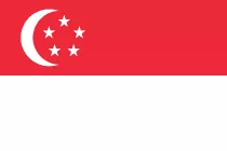 Singapurische Fahne downloaden Bild