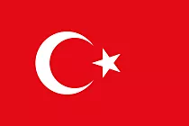 Türkei Fahne Illustration im PNG-Format