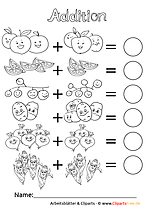 Arbeitsblätter und Übungen für Mathematik an der Grundschule 1. Klasse