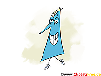 Zahl 1 zum Ausdrucken Clipart, Bild, Grafik