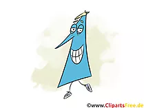Zahl 1 zum Ausdrucken Clipart, Bild, Grafik