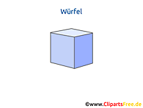 Würfel Arbeitsblätter online Geometrie