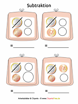 Rechnen mit Geld Vorlage zum Ausdrucken