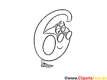 6 kostenlose Ausmalbilder und Malvorlagen für Schule