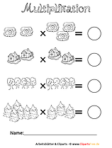 2-Klasse-Unterrichtmaterial-Multiplikation-Druckvorlage