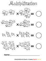 Schriftliche Multiplikation Aufgaben