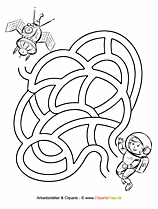 Labyrinth Bilder für Kinder