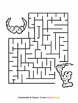 ለማተም Labyrinths