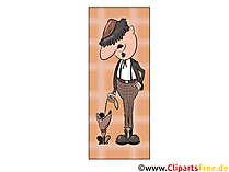 Lesezeichen für Bücher zum Drucken