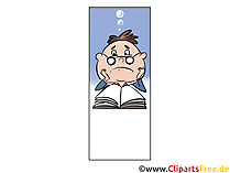 Lesezeichen Vorlage zum Ausdrucken