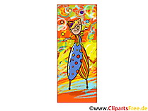 Schöne Lesezeichen zm Ausdrucken