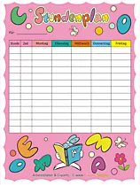 Useful print templates for school and kindergarten