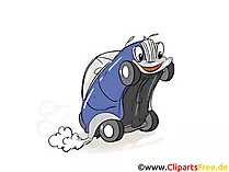 Auto, Käfer Clipart, Comic, Bild, Illustration