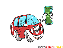 Autokredit Clipart, Bild, Grafik, Illustration Bank, Finanzen